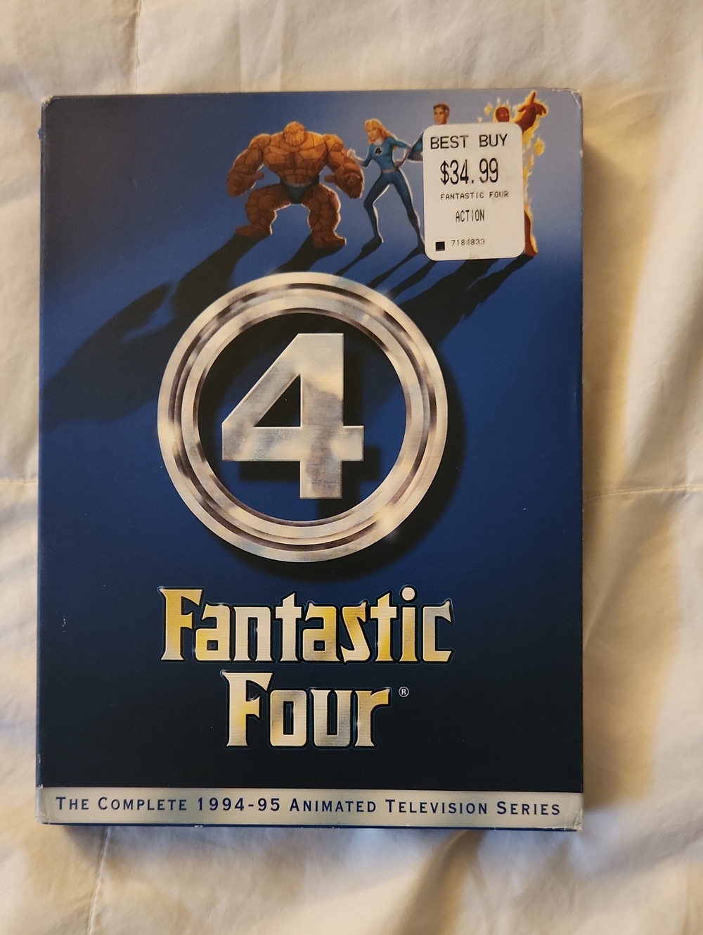 Marvel Fantastic Four DVD Box Set - Blue, Yellow, Red